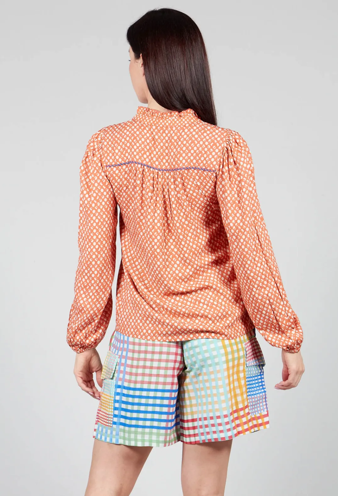 Conditions Apply Tops^Bohemian Style Blouse in Orange