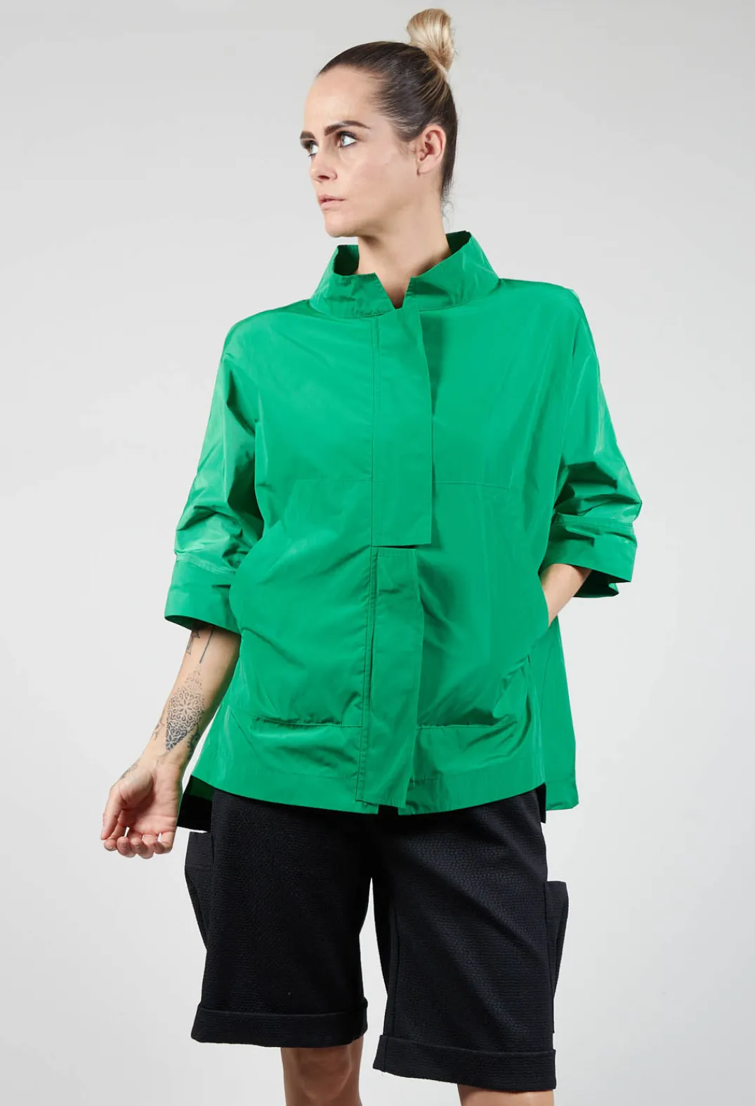 Xenia Design Jackets^Bolo Jacket in Bright Green