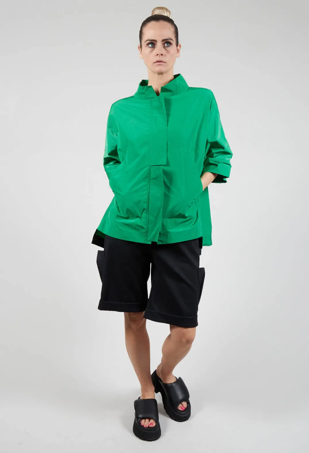 Xenia Design Jackets^Bolo Jacket in Bright Green