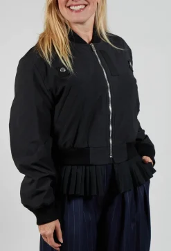 Mei Meij Jackets^Bomber Jacket in Nero