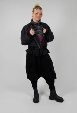 Mei Meij Jackets^Bomber Jacket in Nero