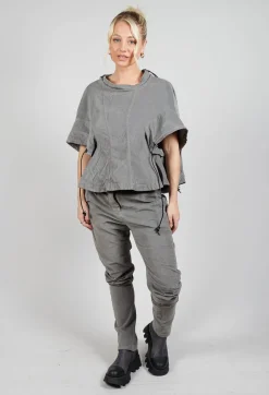 Rundholz Dip Tops^Boned Blouse in Pencil Cloud