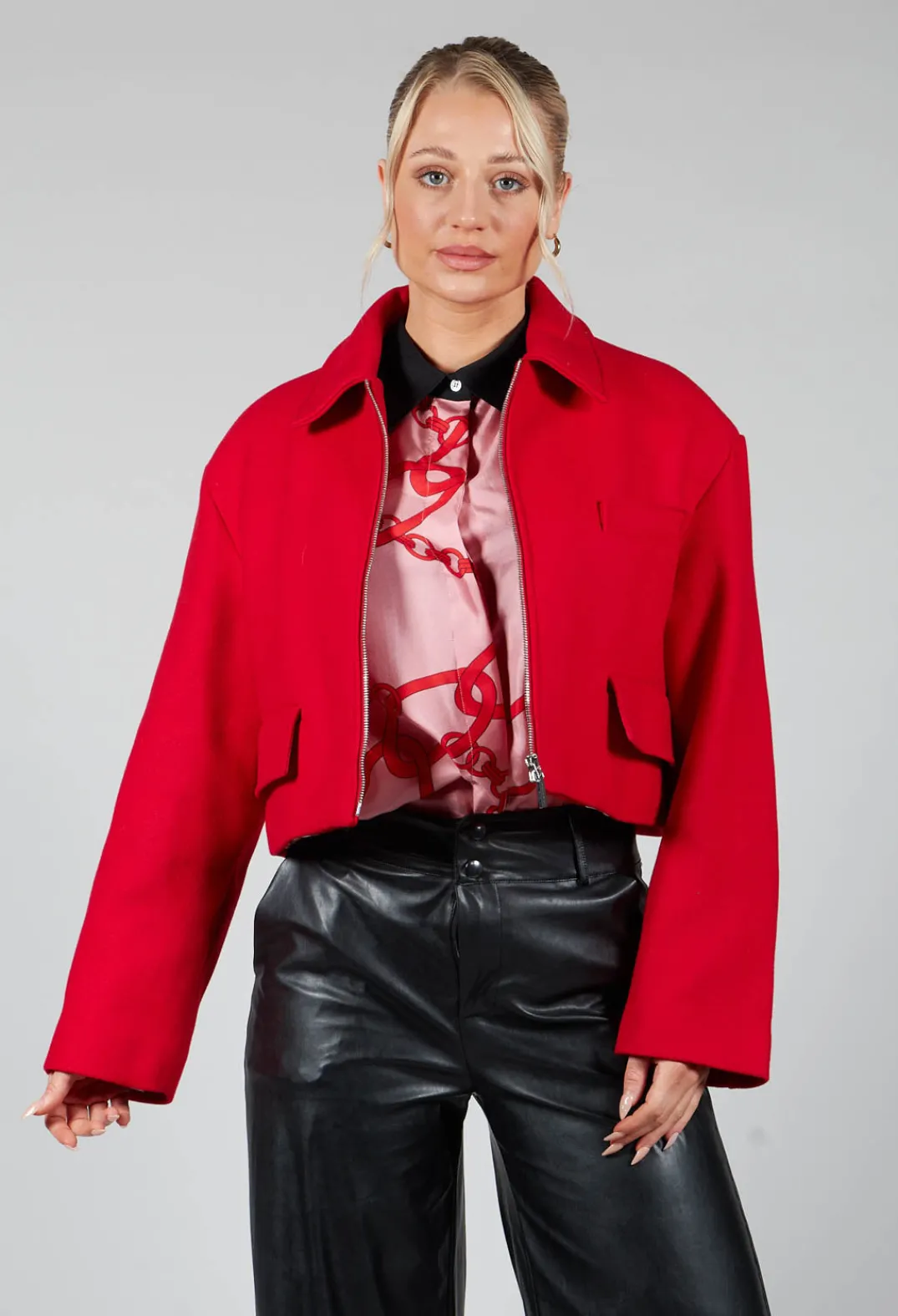 Malloni Jackets^Borragine Jacket in Papavero