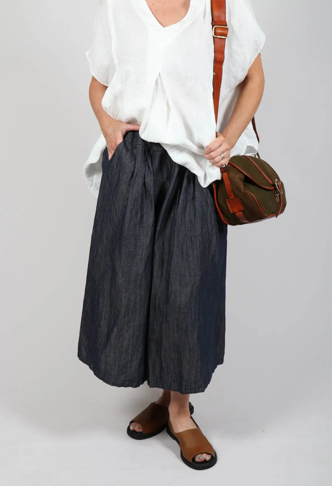 Mama B Skirts^Bosa Ga Skirt In As Sample Blue
