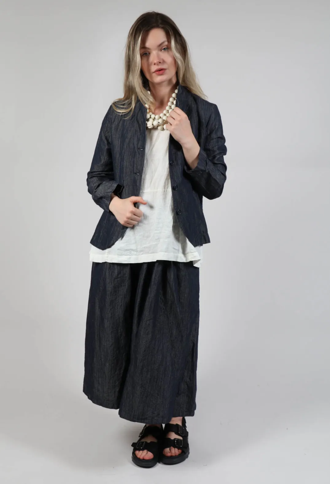 Mama B Skirts^Bosa Ga Skirt In As Sample Blue