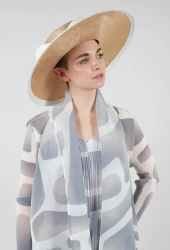 Whiteley Fischer Hats^Bow Hat in Biscuit and Ivory