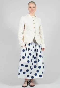 Aequamente Skirts^Box Pleated Skirt in Print
