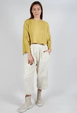 Bitte Kai Rand Shirts & Blouses^Boxy Fit Knitted Jumper in Mustard