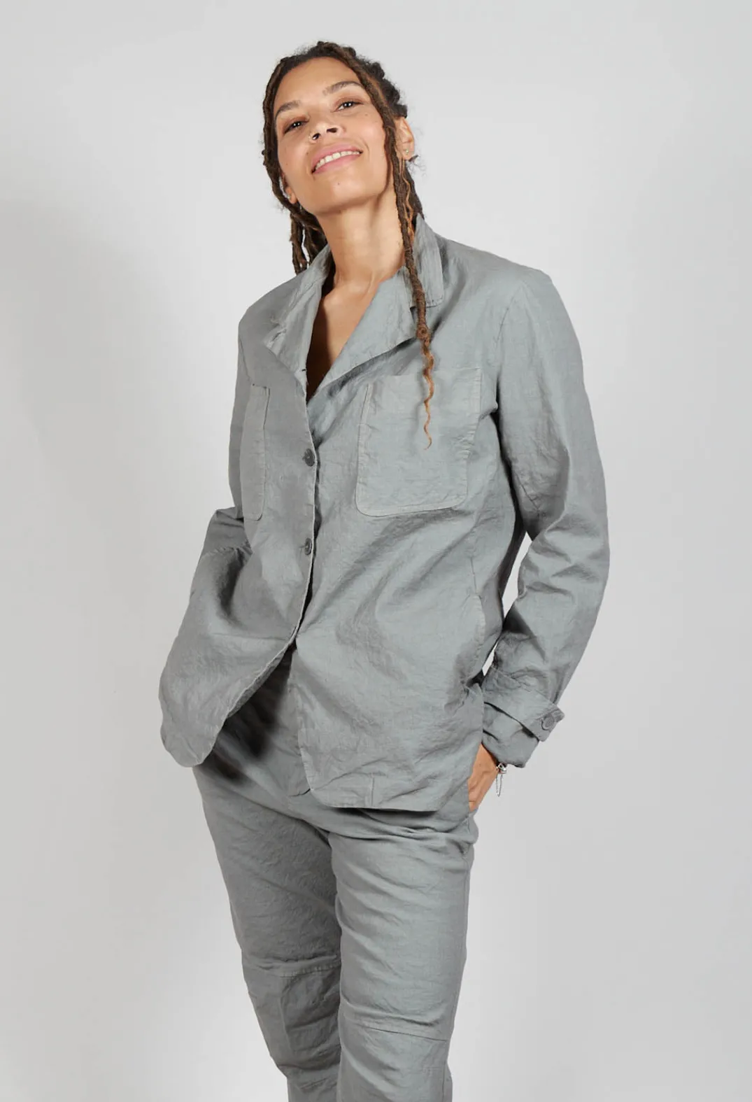 Aequamente Jackets^Boxy Jacket in Ferro