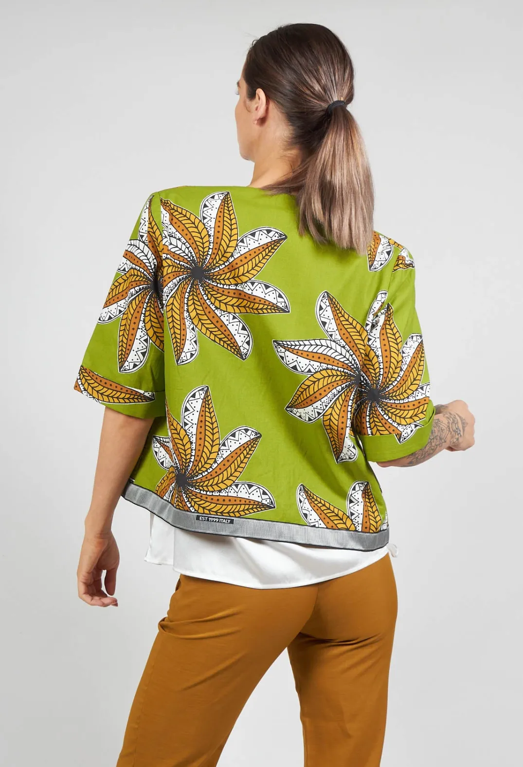 Niù Jackets^Boxy Jacket in Forest
