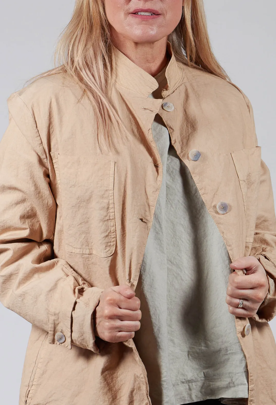 Aequamente Jackets^Boxy Jacket in Juta