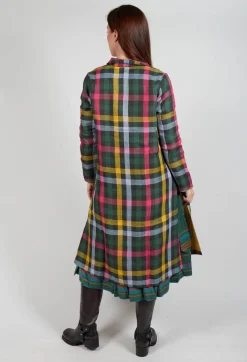 Eka Coats^Brock Coat in Green Multicolour