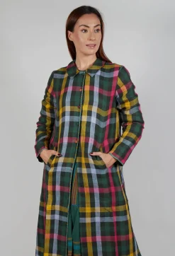 Eka Coats^Brock Coat in Green Multicolour
