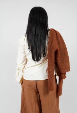 Sfizio Shirts & Blouses^Bubble Sleeve Shirt in Ecru