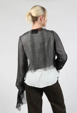 T.ba Tops^Buleria Blouse in Black