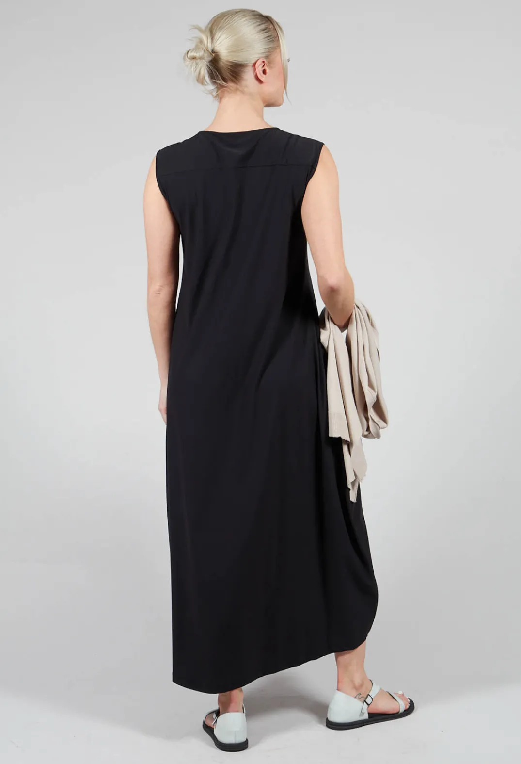 Sarah Pacini Dresses^Button Front Long Dress in Black