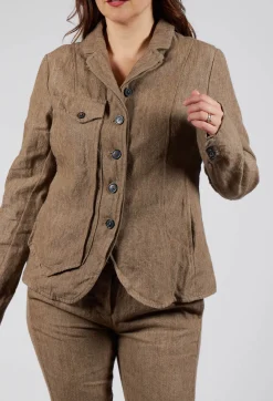 Rundholz Mainline Jackets^Button Jacket in Camel Mel