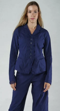 Rundholz Black Label Jackets^Button Through Jacket in Black (Pictured in Navy)