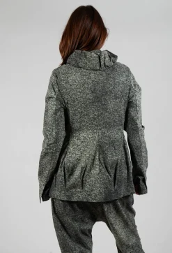 Rundholz Black Label Jackets^Button Through Jacket in Defender Print