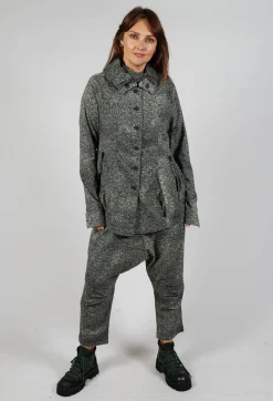 Rundholz Black Label Jackets^Button Through Jacket in Defender Print