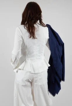 Rundholz Black Label Jackets^Button Through Jacket in Offwhite