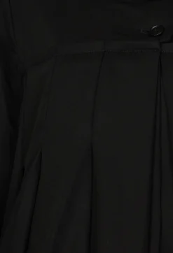 Rundholz Mainline Jackets^Button Up Bomber Jacket with Pleat Detail in Black