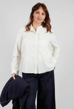 Aequamente Shirts & Blouses^Button Up Shirt in Chalk
