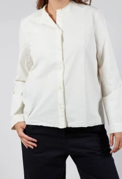 Aequamente Shirts & Blouses^Button Up Shirt in Chalk