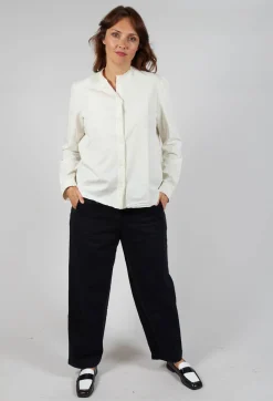 Aequamente Shirts & Blouses^Button Up Shirt in Chalk