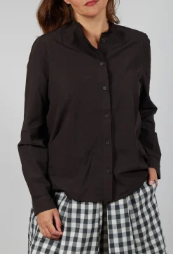 Aequamente Shirts & Blouses^Button Up Shirt in Ebano