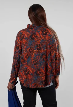 Operificio Neirami Shirts & Blouses^Button Up Shirt in Funghiarancio
