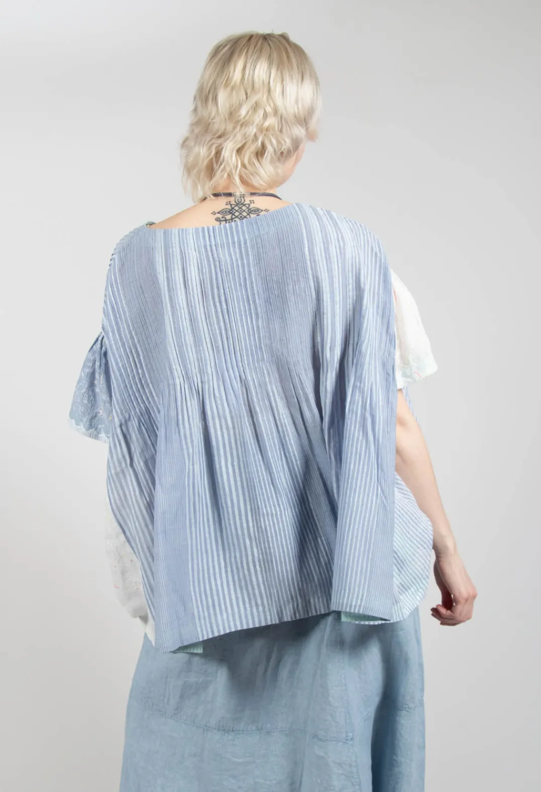 Eka Tops^Cai Blouse in Powder Blue