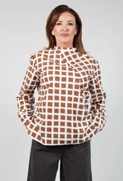 Hannoh Wessel Shirts & Blouses^Calipso Shirt in Brown Check