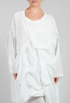 La Vaca Loca Tops^Calle Tunic in Off White