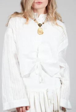 High Tops^Cameo Top in White