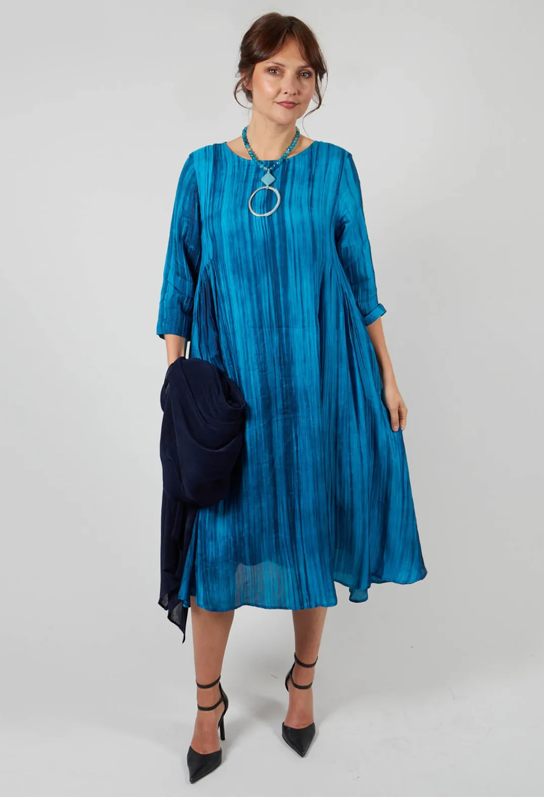 Bianco Levrin Dresses^Camryn Dress in Blue