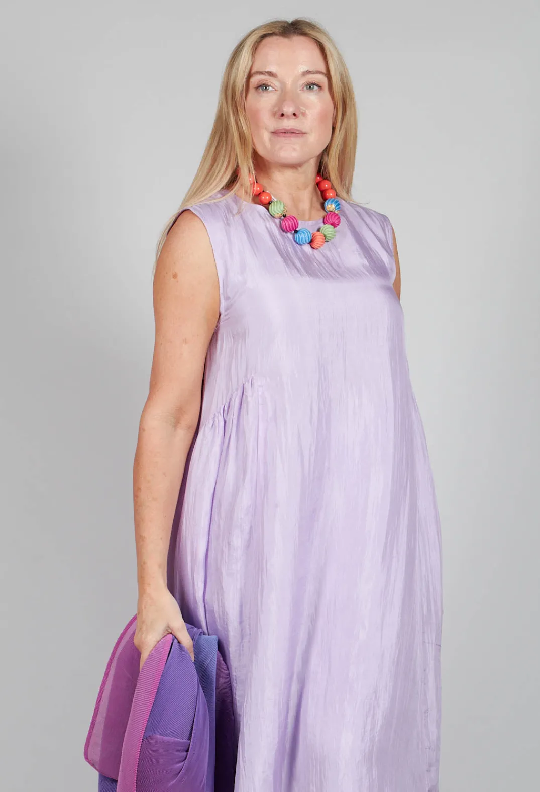 Bianco Levrin Dresses^Camryn Dress in Lilla