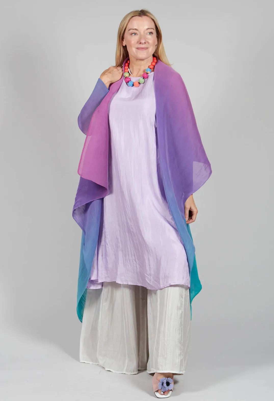 Bianco Levrin Dresses^Camryn Dress in Lilla