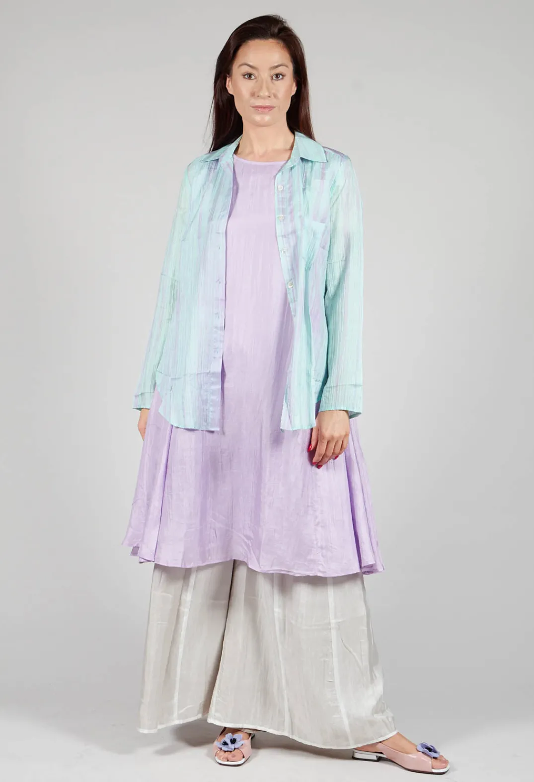 Bianco Levrin Dresses^Camryn Dress in Lilla