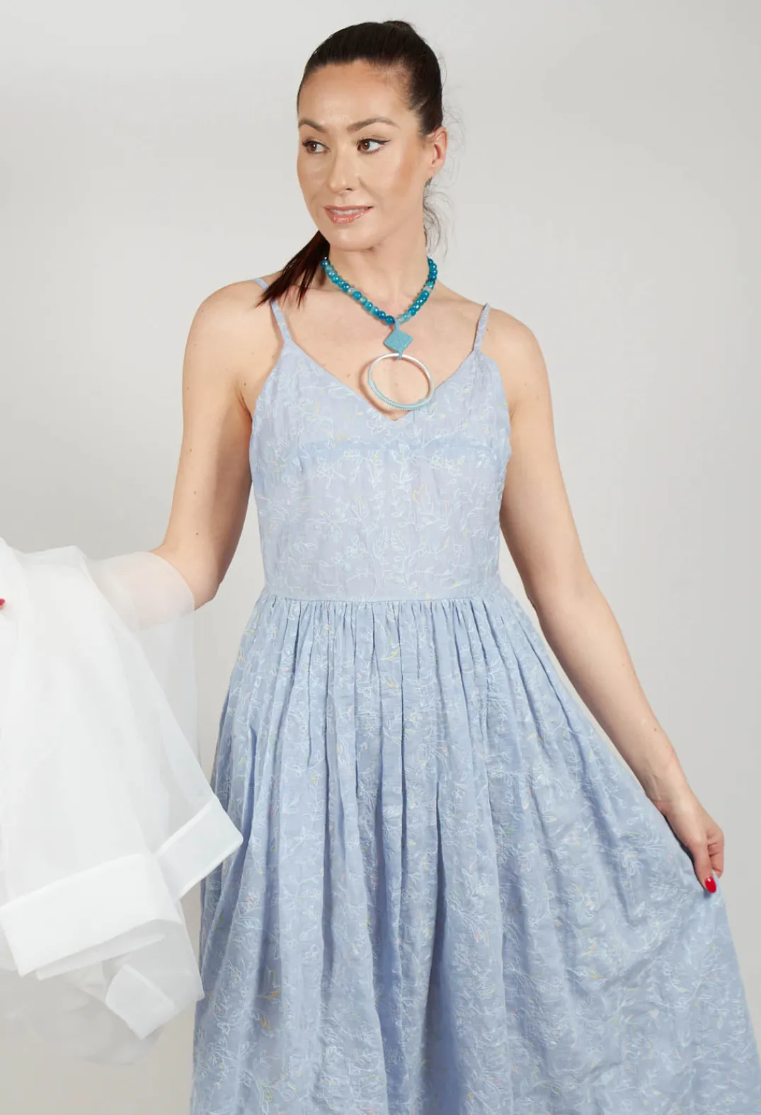 Eka Dresses^Caprice Dress in Powder Blue
