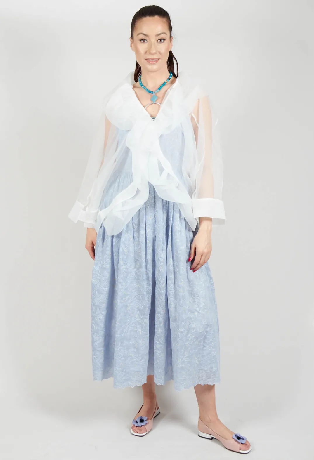 Eka Dresses^Caprice Dress in Powder Blue