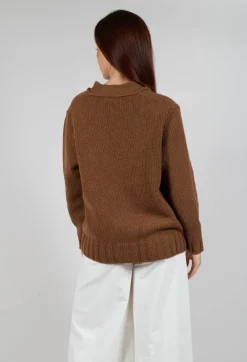 M J Watson Cardigans^Cardigan in Brown