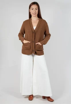 M J Watson Cardigans^Cardigan in Brown