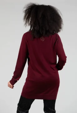 Maliparmi Cardigans^Cardigan Knitted in Vinaccia RedGrap