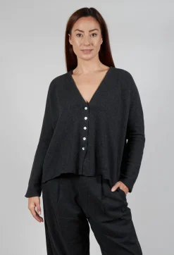 Album Di Famiglia Cardigans^Cardigan Tricot RWS in Charcoal