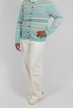 Sfizio Trousers^Cargo Pants in White Swan