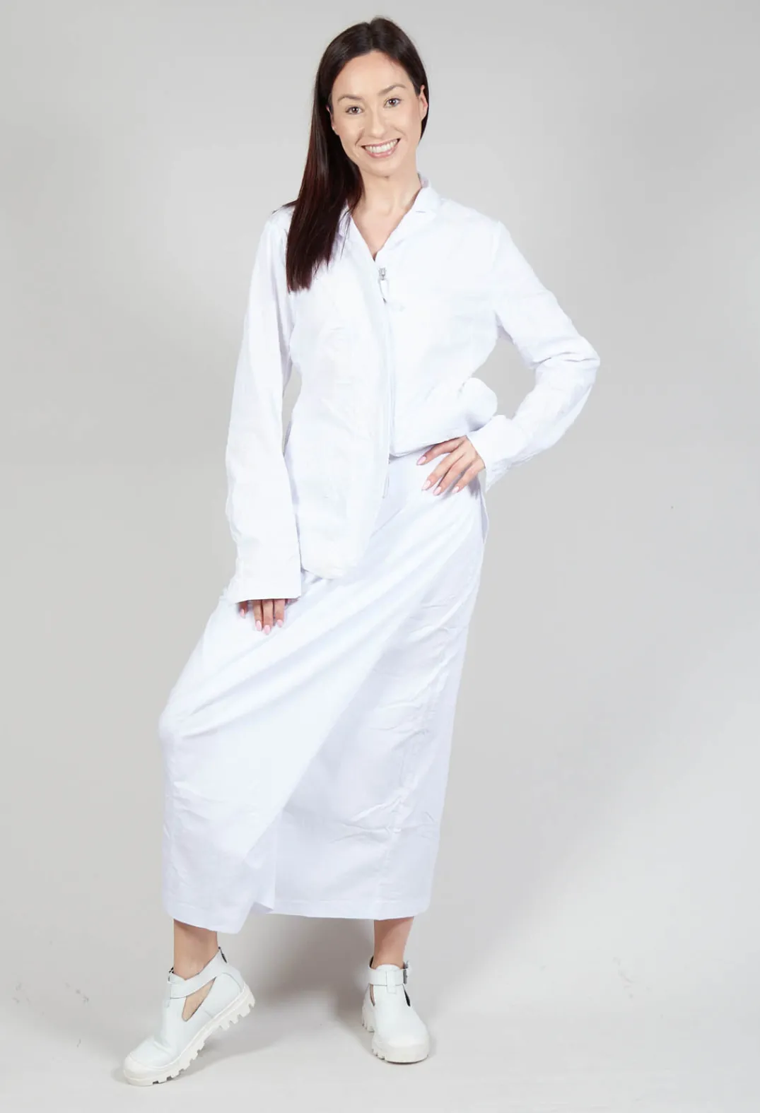 Rundholz Dip Skirts^Cargo Skirt in White