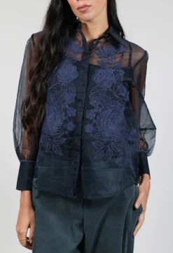 Conditions Apply Shirts & Blouses^Caspian Shirt in Indigo