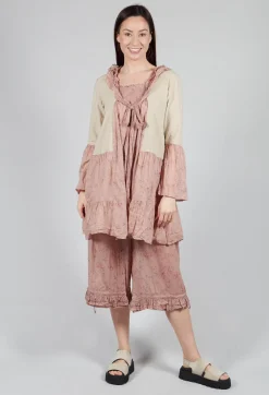 Les Ours Tops^Cassis Blouse in Liberty Pink Print