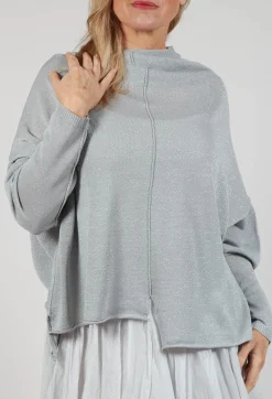 Rundholz Mainline Jumpers^Casual Drop Shoulder Knit in Moon Sparkle